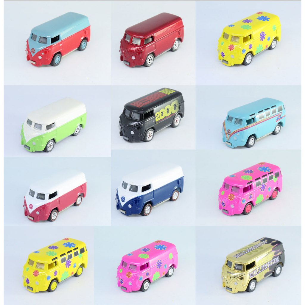 Johnny Lightning loose 60s Volkswagen VW Van Samba Dakota