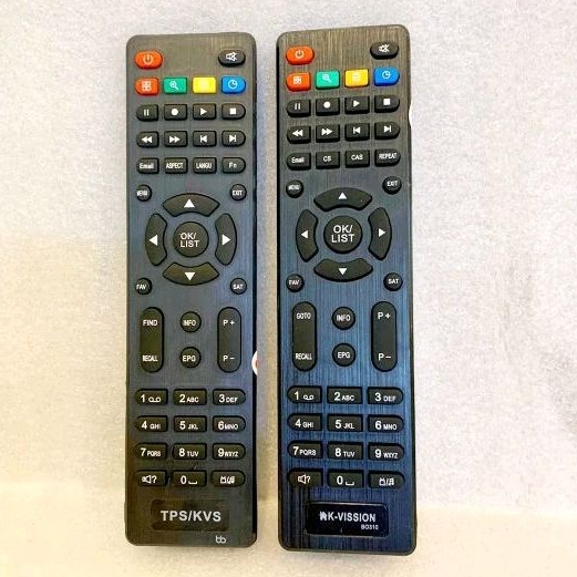 REMOT REMOTE KVISION C2000/TOPAS/KVISION BROMO PARABOLA/RECEIVER ORIGINAL PABRIK