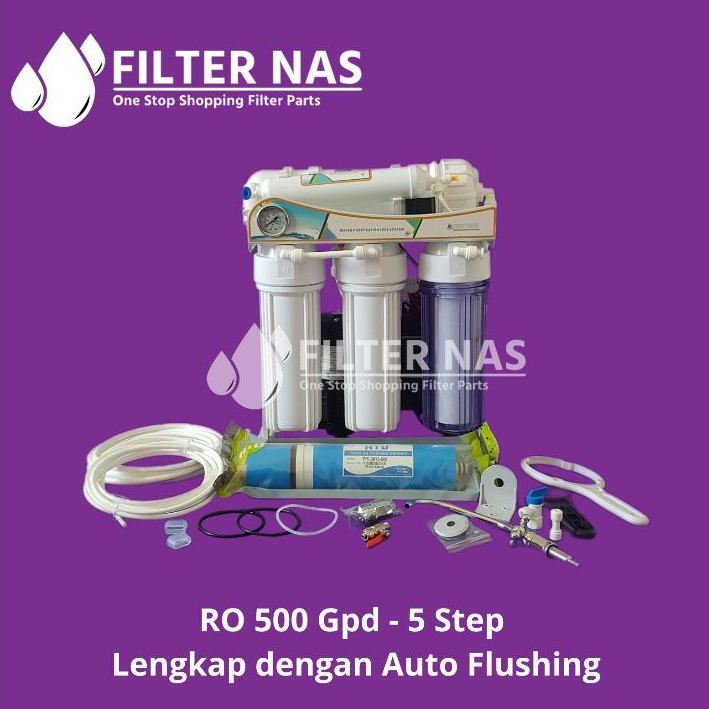 Mesin RO Undersink 500 gpd Standing / Filter Air Langsung Minum Luxui