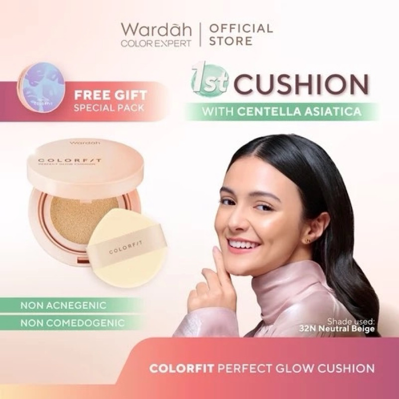 WARDAH PERFECT GLOW CUSHION (FREE GIFT)