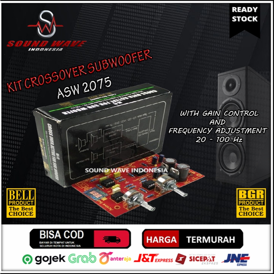 KIT CROSSOVER SUBWOOFER ASW 2075