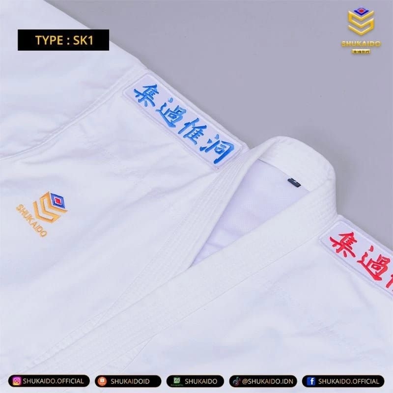 [SK-1] KARATE GI KATA VINTAGE CATTON SHUKAIDO // BAJU KATA // KATA KARATE // TEGI