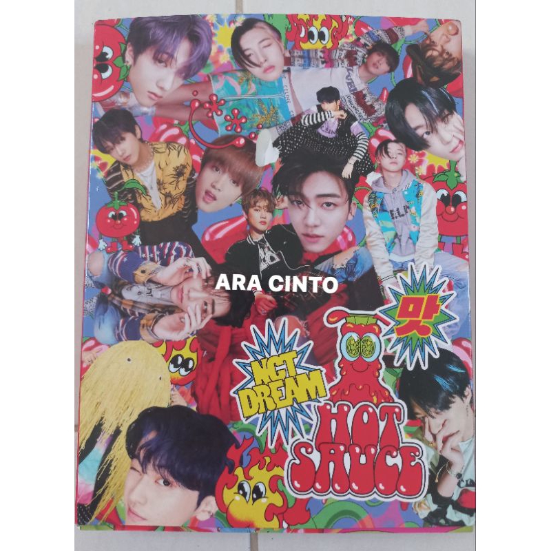 Unsealed ALBUM HOT SAUCE NCT DREAM