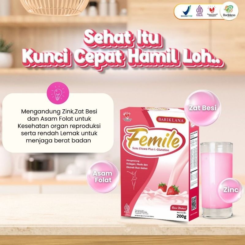 

FEMILE 4 KOTAK SUSU ETAWA PLUS L-GLUTATION Susu Kambing Etawa Mencerahkan Melembabkan dari dalam