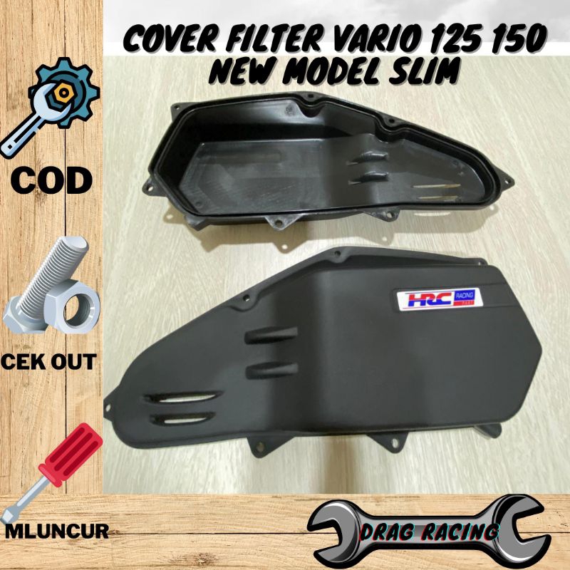 COVER BOX FILTER VARIO 125 150 NEW LED BOX FILTER SLIM