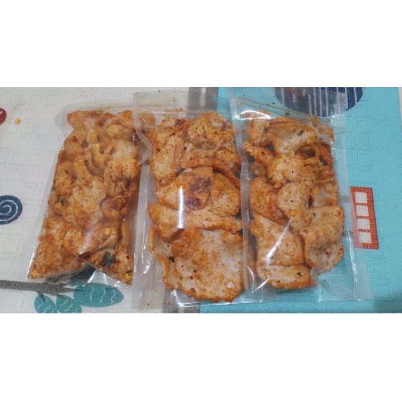 

Keripik Basreng bumbu daun jeruk
