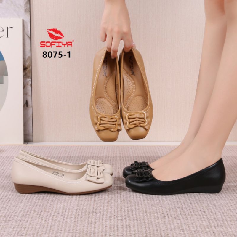 SEPATU FLAT IMPORT WANITA SOFIYA 8075-1