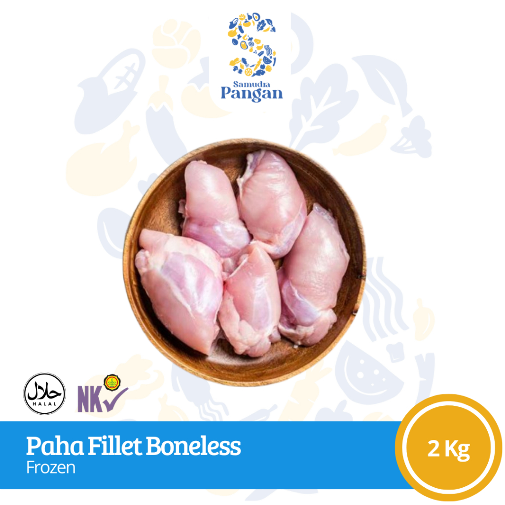 

Fillet Paha Ayam Boneless 2 Kg Frozen Tangerang