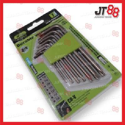 Kunci L Set Bintang Tamper Mini 7pcs Xingtai