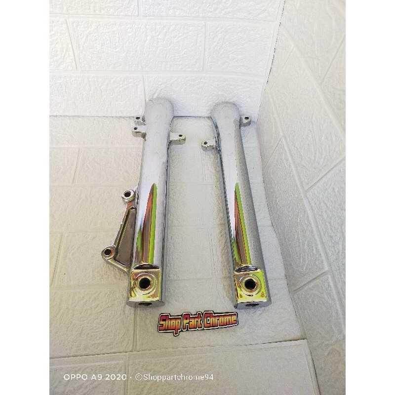 BOTTOM SHOCK TIGER REVO TILAM TILAS CROME ORIGINAL COPOTAN