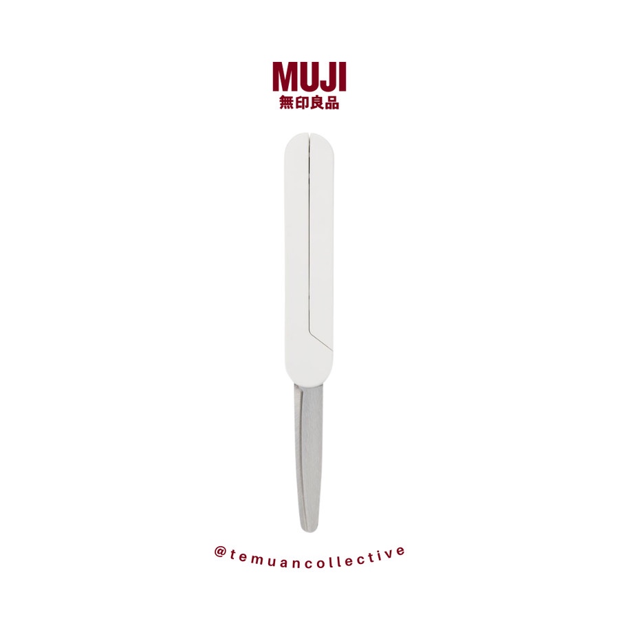 

MUJI Scissors Portable Type - Gunting Slim Travel Kecil Japan