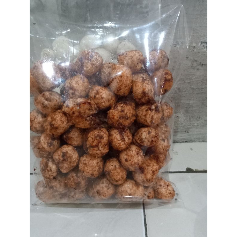 

KERUPUK BAKSO IKAN TENGGIRI 250grm Pedas extra Kerupuk ikan tenggiri Kerupuk amplang Getas ikan tenggiri