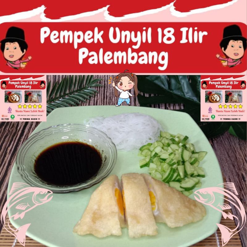 

pempek kapal selam jumbo