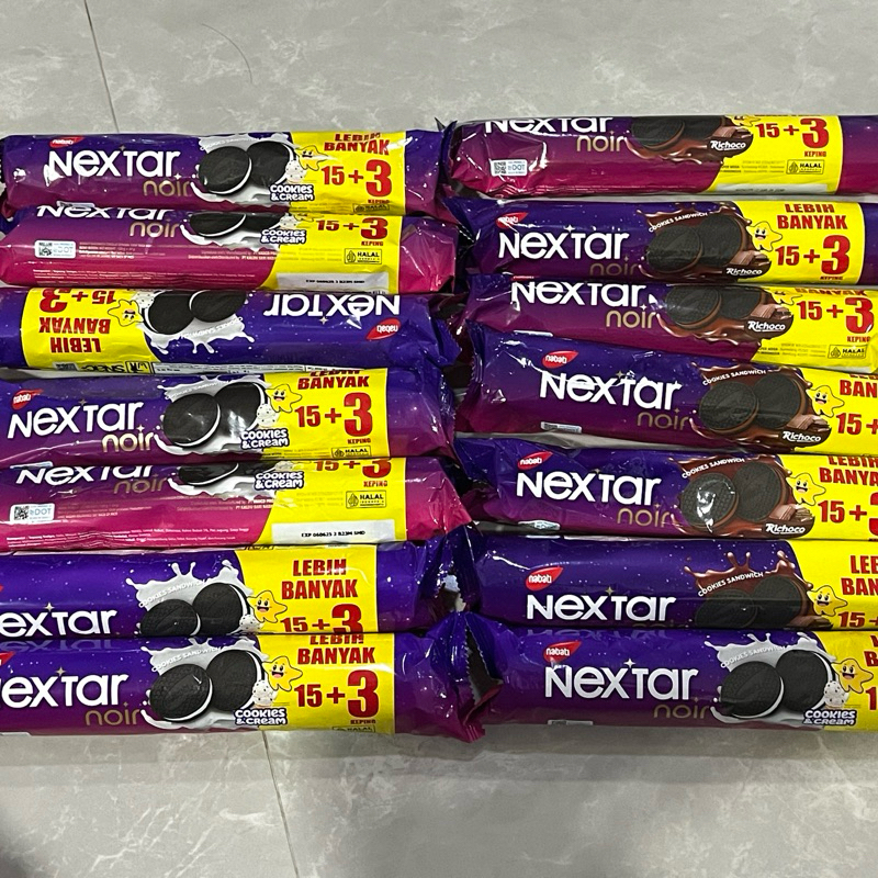 

SALE! Nextar Noir Cookies & Cream / Coklat Oreo