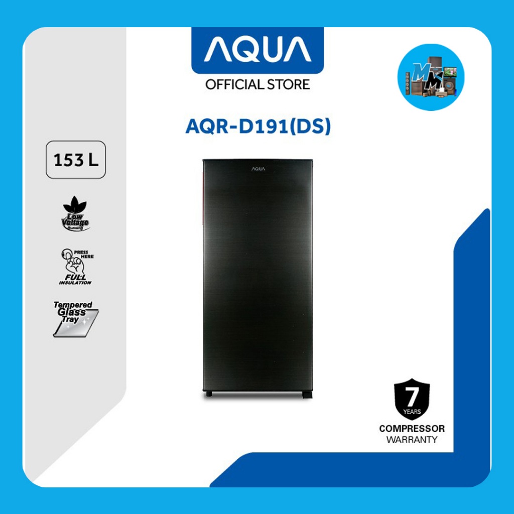 Kulkas 1 Pintu AQUA AQR-D191