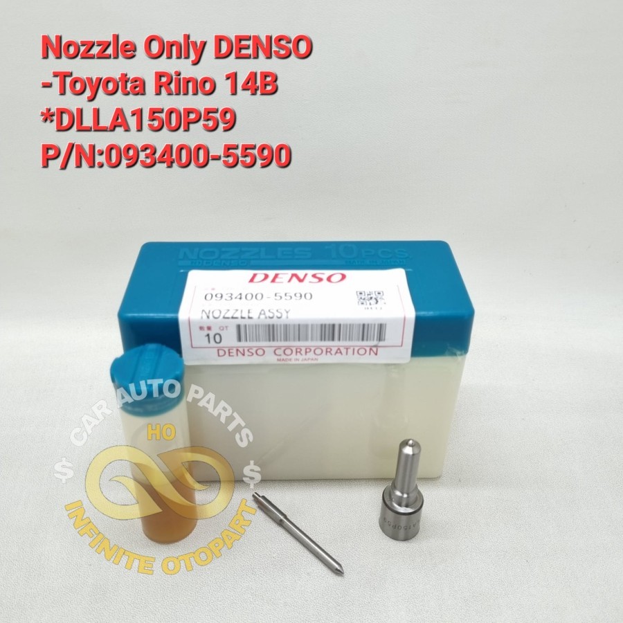 NOZZLE INJECTOR NOSEL ONLY RINO 14B DLLA150P59 DNS 1PC