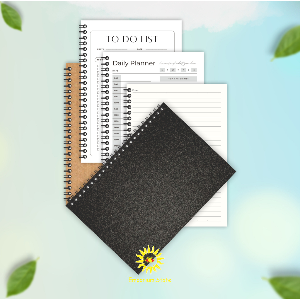 

Aink Media Agenda Harian Daily Planner Book A5/ Buku Catatan