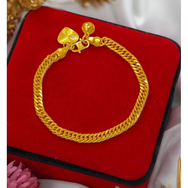 Emas Bangkok asli berlapis emas