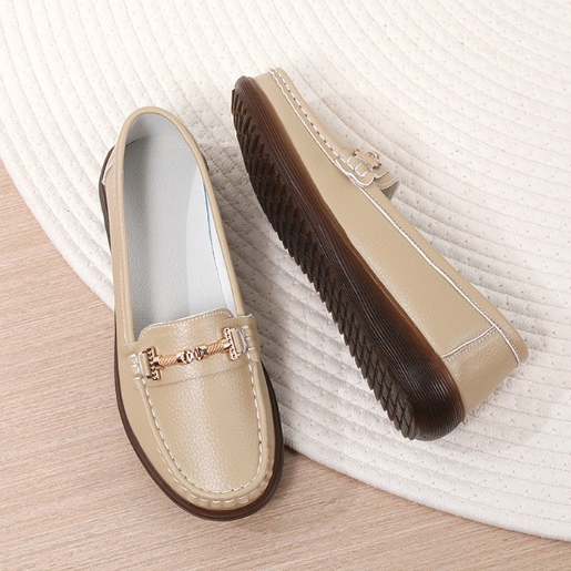 Isarli Shoes - Sepatu Flat Loafer Wanita/D.211 - Sepatu Loafer Simple Wanita