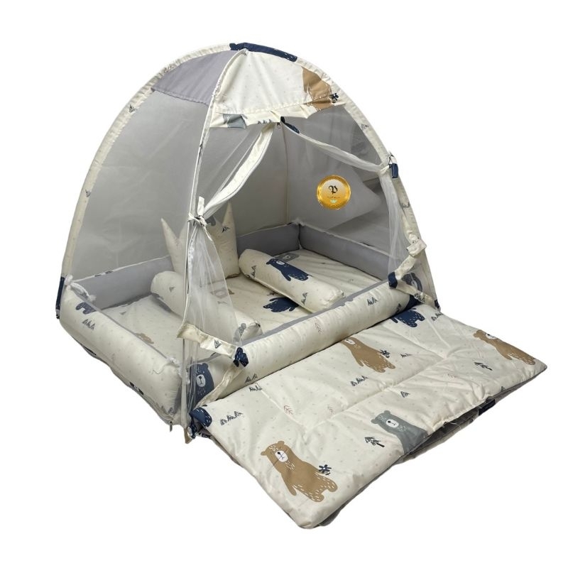 kasur tenda bayi set kasur kelambu bayi