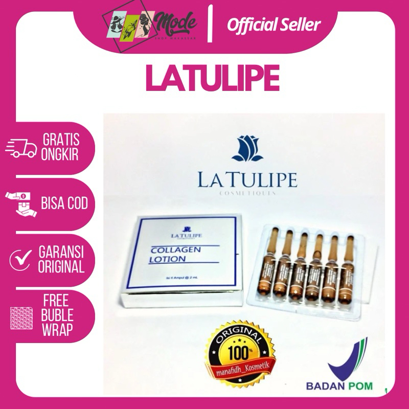 COLLAGEN LATULIPE Latulipe Collagen / Latulipe Serum (Perbox Isi 6 Ampul)