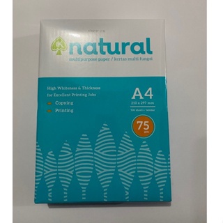 

Kertas HVS Natural Ukuran A4 75gr