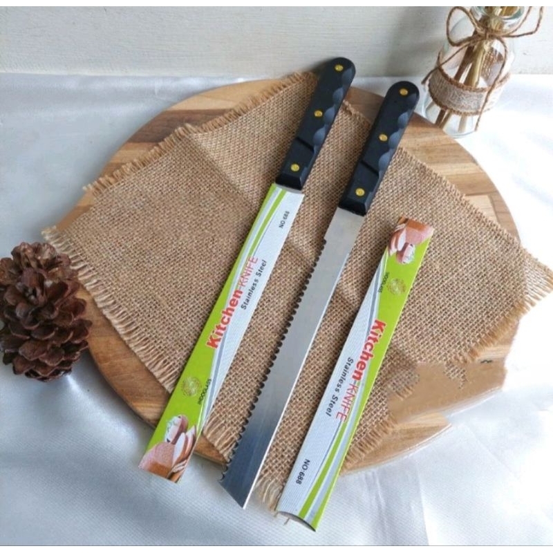 Pisau Roti / Pisau Bolu / Pisau Gerigi / Pisau Serbaguna