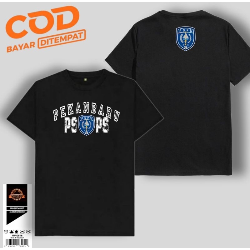 Tshirt psps pekanbaru Riau Hitam 30s