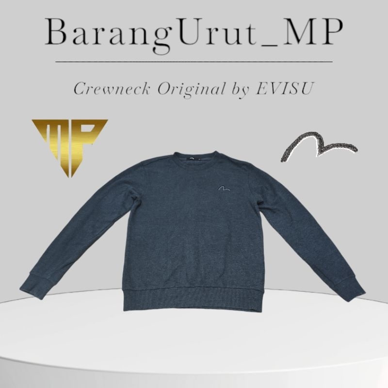 Crewneck Original Brand EVISU Second