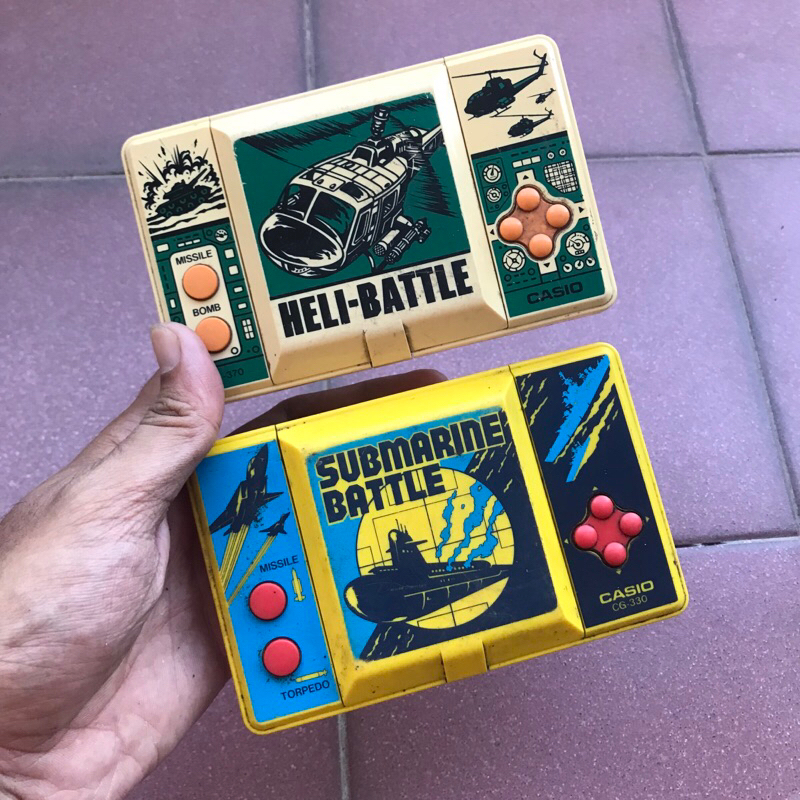 gimbot casio heli battle dan submarine battle sepaket
