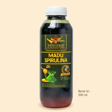 

RATU LEBAH - Madu Hutan Hijau Spirulina - 500 ml