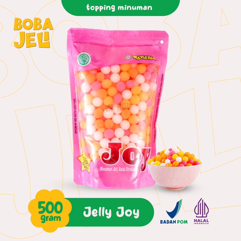 

Jelly Mutiara Bubble Joy 500gr