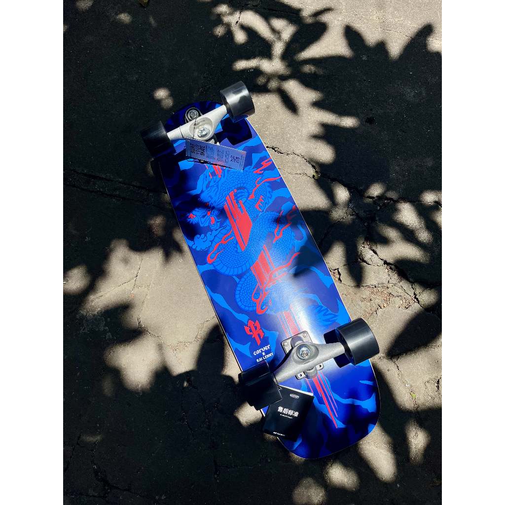 Carver Surfskate Skateboard 33" Pro Model Kai Lenny Dragon Surfskate Complete C7. Jaminan 100% Asli 