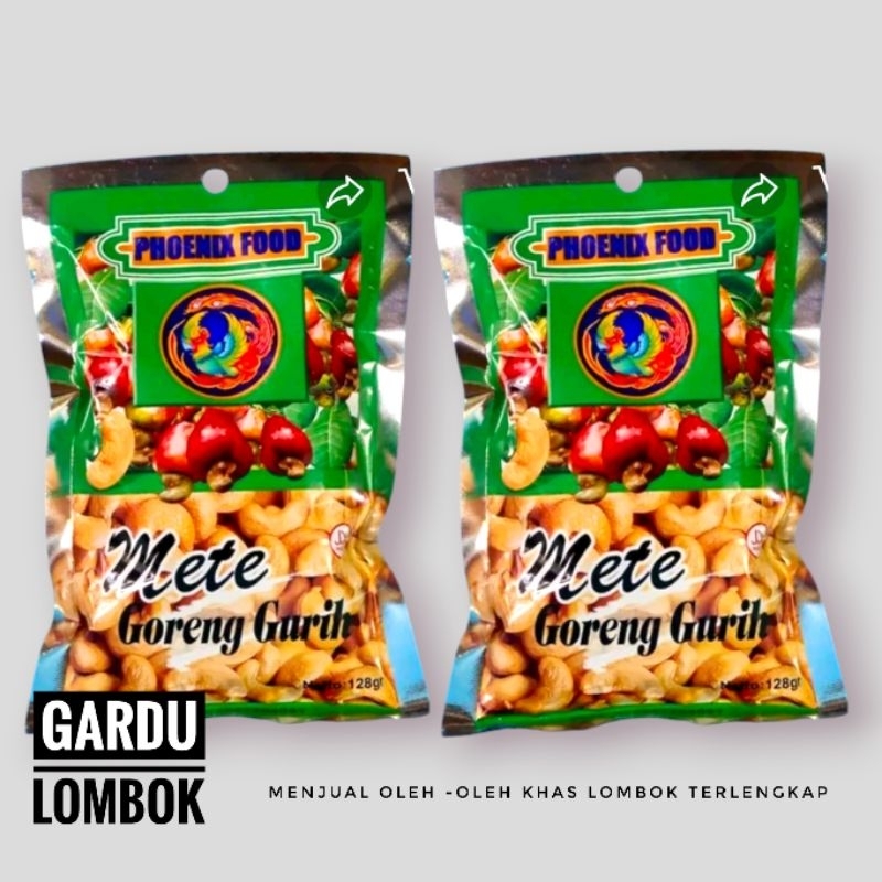 

Kacang mete Goreng Gurih Phoenix 128 gr Khas Lombok