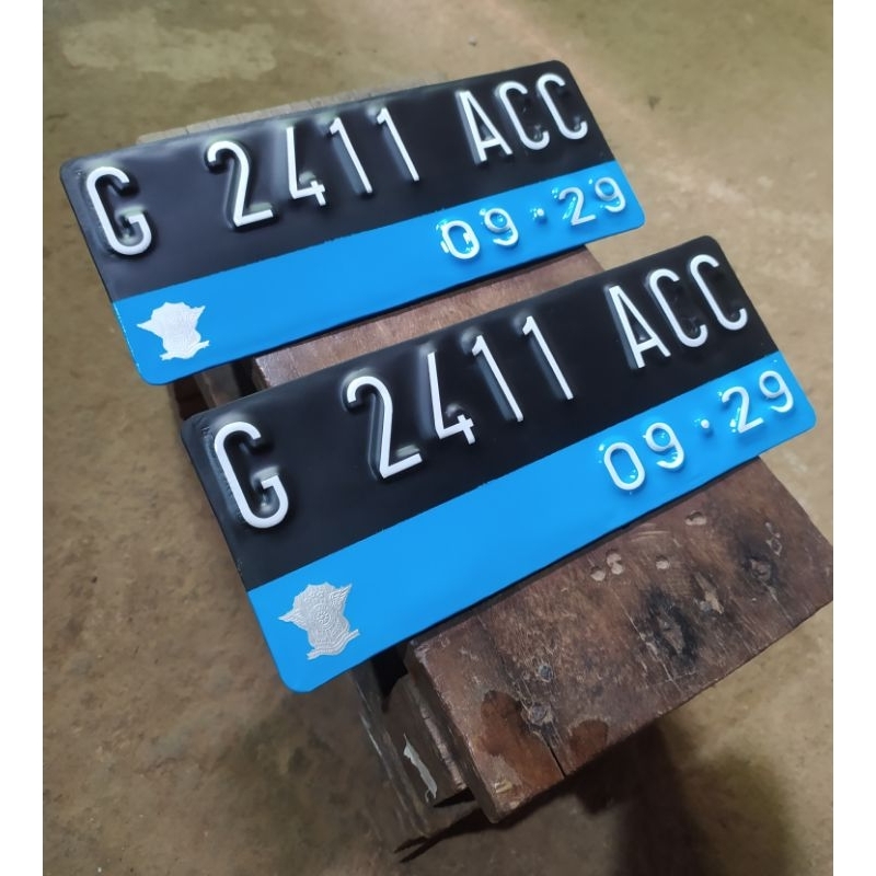 Plat Nomor Motor Listrik