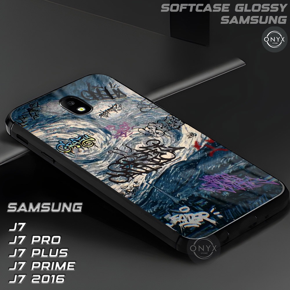 [AA09] Softcase Glossy SAMSUNG J7 J7 PRO/PRIME/PLUS/2016 | Samsung seri J7 | Case samsung Keren lucu