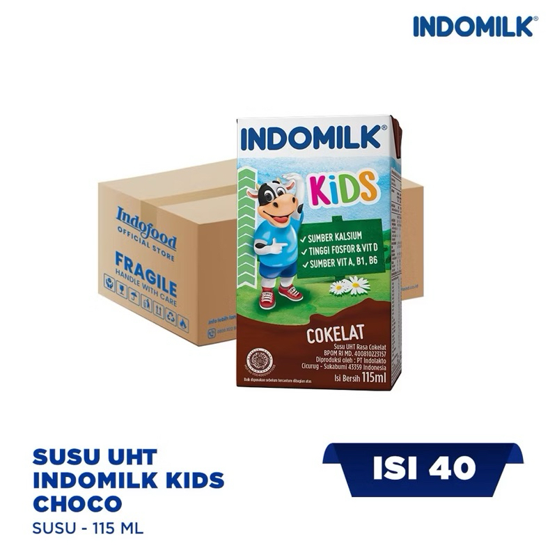 

Indomilk susu UHT Kids Choco 115ml x 40 [1 Karton]