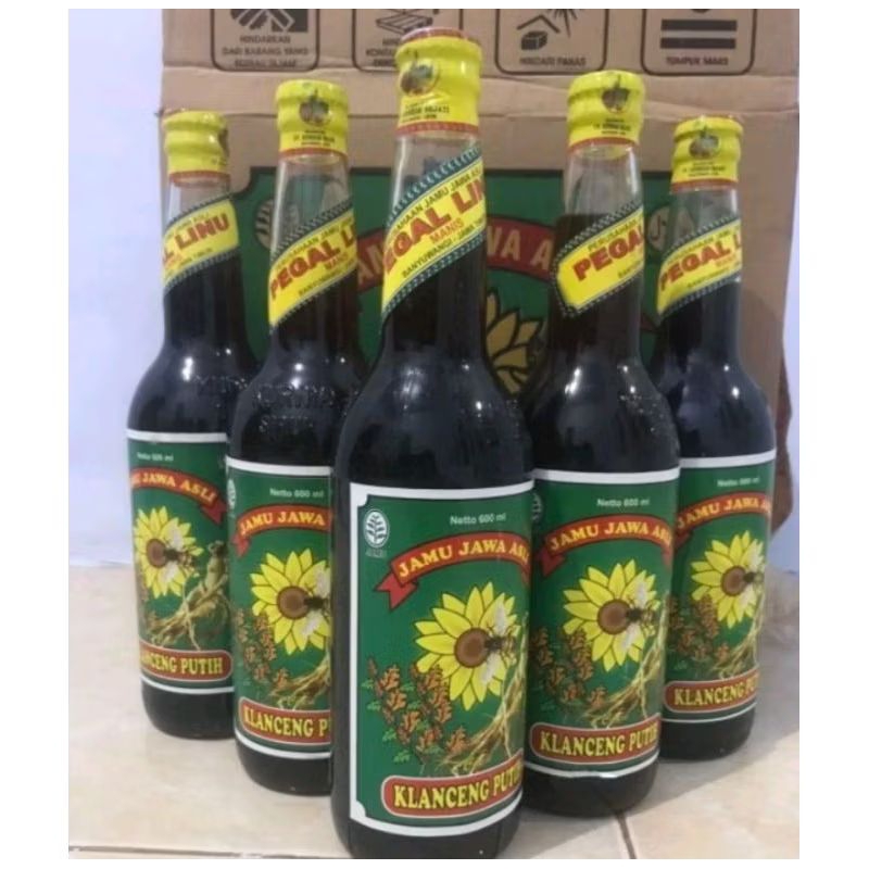 

(ASAM URAT) JAMU JAWA ASLI cap KLANCENG PUTIH 600ml ASLI MANJUR!!!