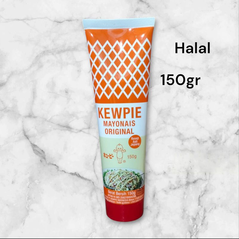 

KEWPIE Mayonais Original Tube Halal 150gr Exp Juli 2025