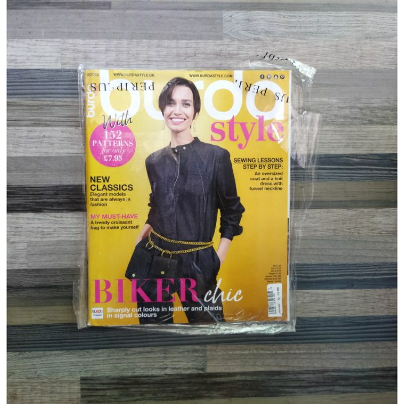 MAJALAH BURDA STYLE : BIKER CHIC