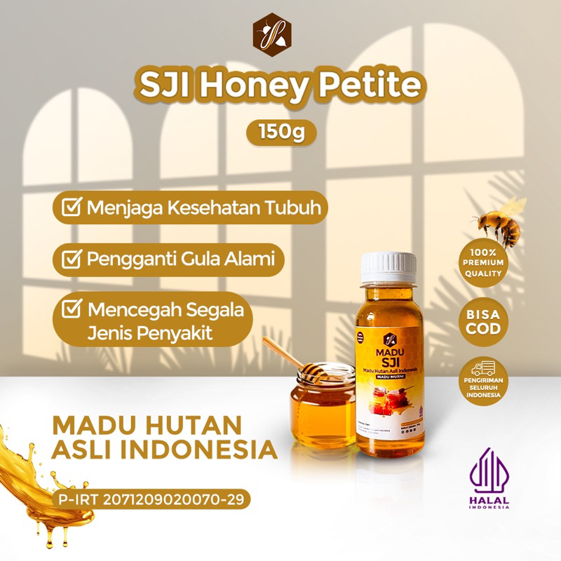 

Madu SJI Ukuran 150 gr (Botol biasa)