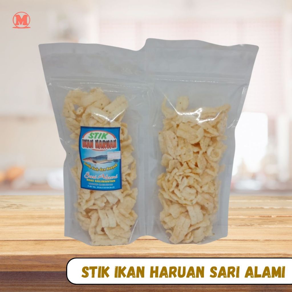 

Stik Ikan Haruan Sari Alami-kemasan standing pouch