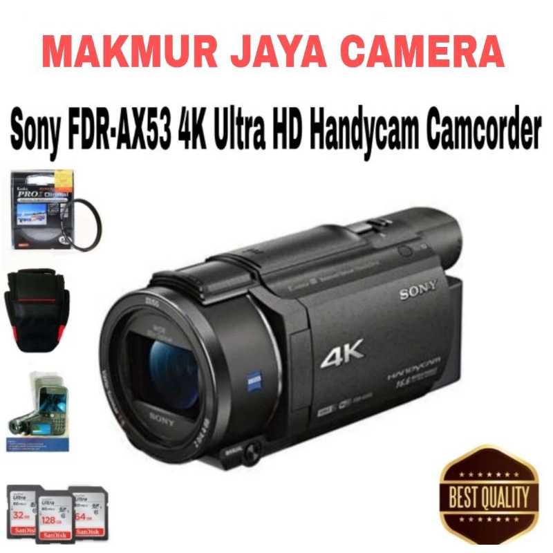 SONY FDR-AX53 4K ULTRA HD HANDYCAM CAMCORDER
