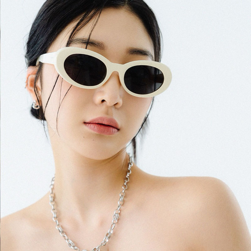 RIETI CARINA SUNGLASSES - BROKENWHITE