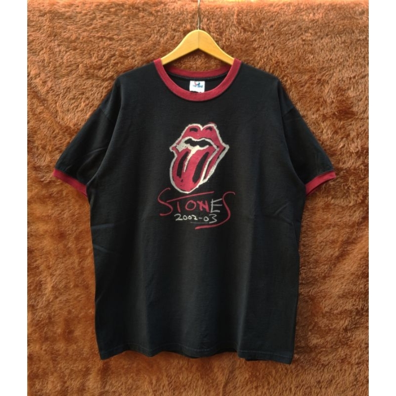 kaos vintage rolling stones