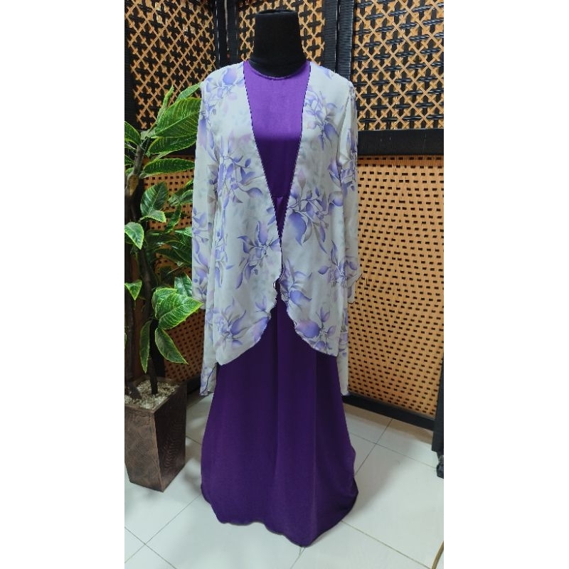 one set dress dan long outer New