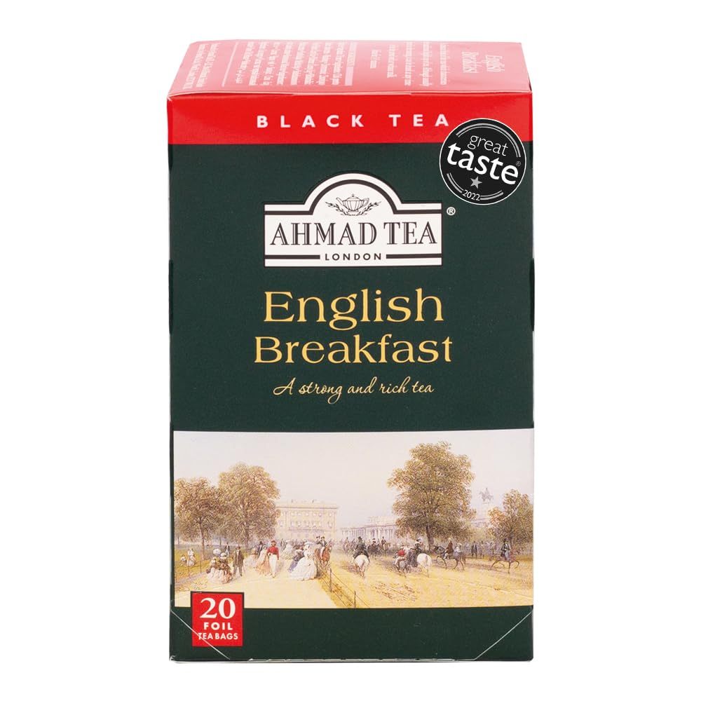 

Ahmad Tea London English Breakfast 20's - 40gr |Festive Frozen Food