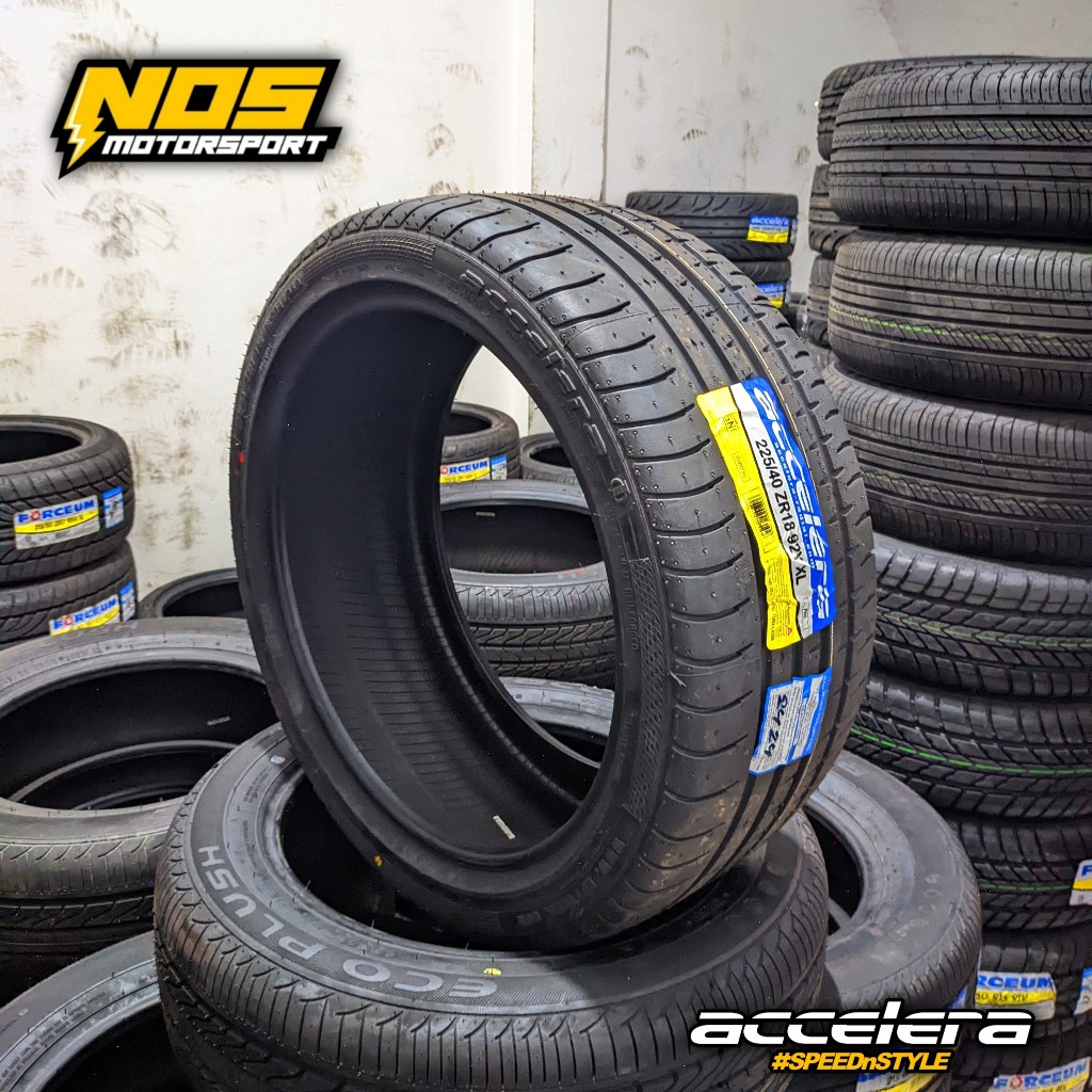 BAN MOBIL 225 40 R18 ACCELERA PHI BAN TUBLES RING 18 225/40 | NIK BARU