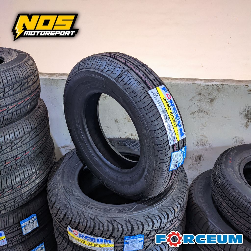 BAN MOBIL 165 80 R13 FORCEUM ECOSA BAN TUBLES RING 13 165/80 | NIK BARU
