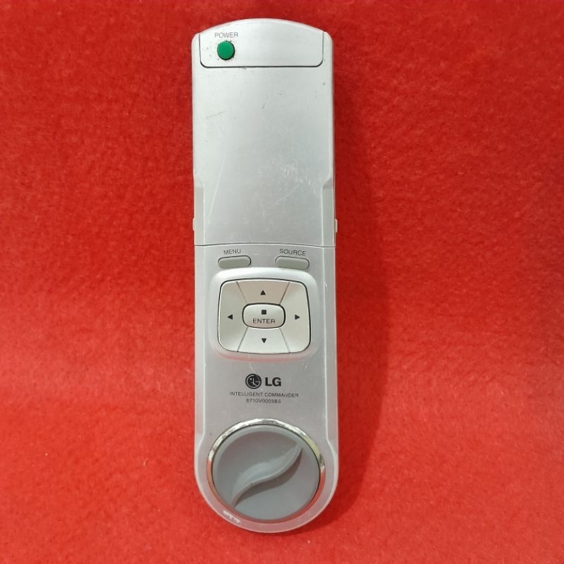 Remote DVD Projector LG Original Asli . Remote DVD LG .